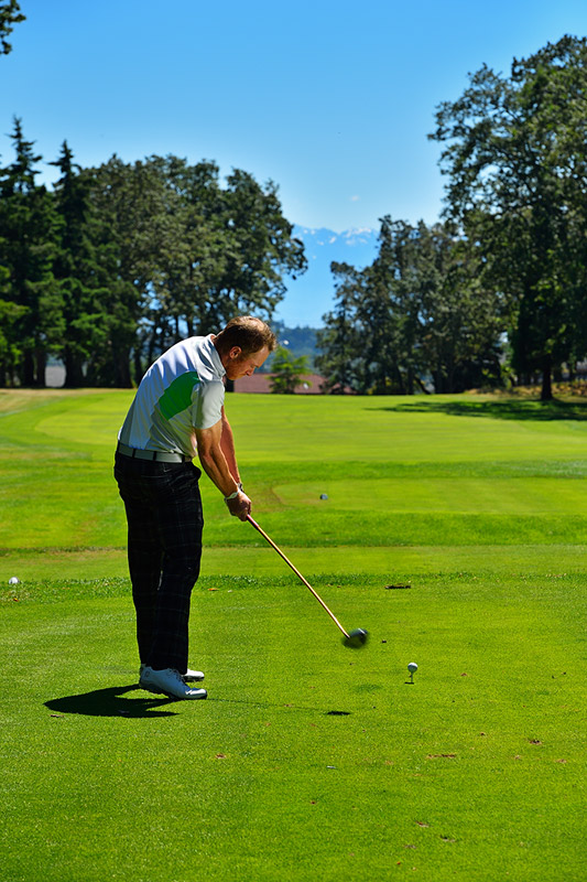 Ben on 16th hole